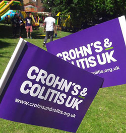 Crohn's & Colitis UK purple flags